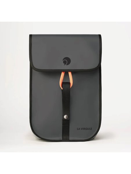 la virgule 12L - TOILE PVC BATEAU - ANTHRAC la virgule - petit gravelot - sac à dos Loisirs