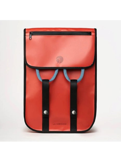la virgule 18L - TOILE PVC BATEAU - ROUGE la virgule - le gravelot 18l - sac à dos m loisirs