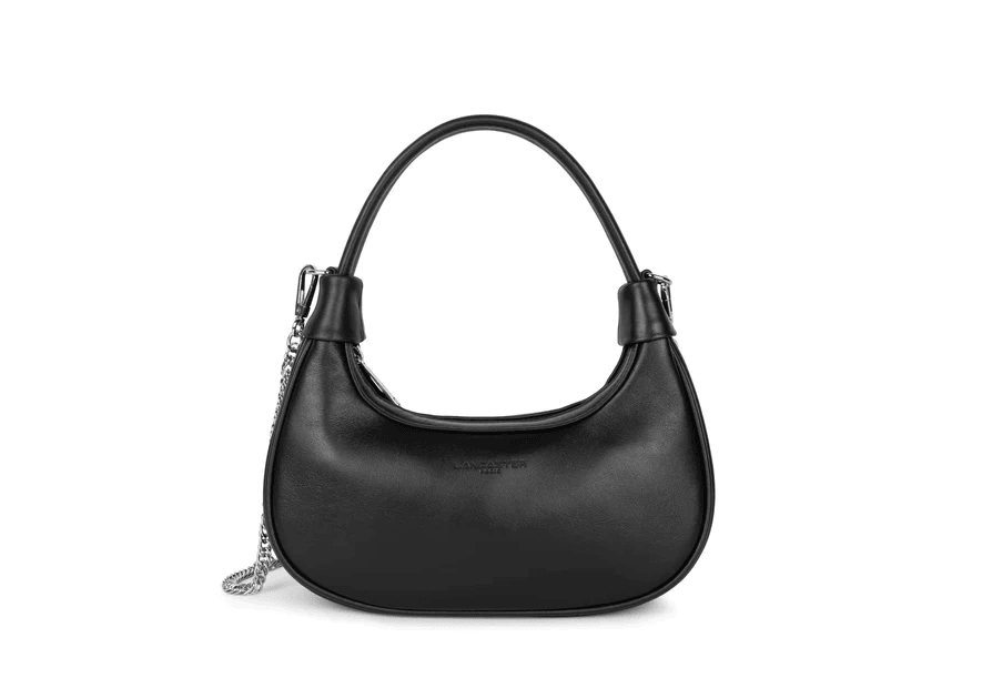 Lancaster 531-030 - CUIR DE VACHETTE - NOI lancaster-aura-porté épaule Sacs à mains