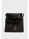 Gerard Darel LADY/462 - CUIR DE MOUTON - NOIR sac besace plate gérard darel lady sacs-a-mains