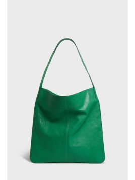 Gerard Darel LADY/462 - CUIR DE MOUTON - VERT sac besace plate gérard darel lady Sacs à mains