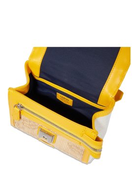 Lancel A12788 - RAPHIA/CUIR - MANGUE lancel-ninon-sac a rabat s Sacs à mains