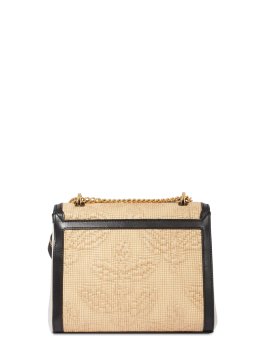 Lancel A12789 - RAPHIA/CUIR - NOIR lancel-ninon-sac a rabat m Sacs à mains