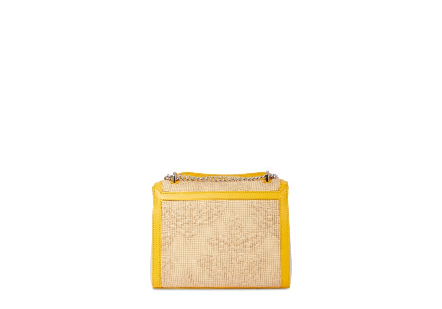 Lancel A12789 - RAPHIA/CUIR - MANGUE lancel-ninon-sac a rabat m Sacs à mains