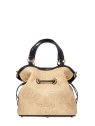Lancel A12798 - RAPHIA/CUIR - NOIR lancel-premier flirt- sac seau m sacs-a-mains