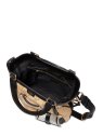 Lancel A12798 - RAPHIA/CUIR - NOIR lancel-premier flirt- sac seau m sacs-a-mains