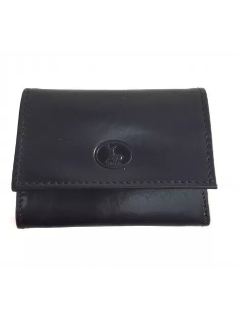 Frandi 442/23 RFID - VEAU - NOIR porte monnaie rabat pm porte-monnaie-femme