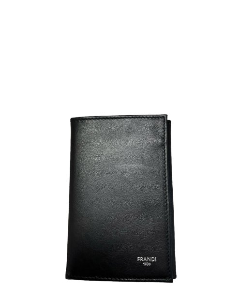 Frandi 222/23 RFID - VEAU - NOIR frandi - veau - porte cartes identité 3 volets porte-cartes