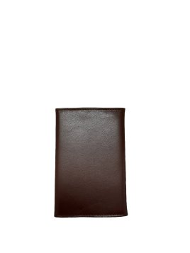 Frandi 222/23 RFID - VEAU - CHOCOLAT frandi - veau - porte cartes identité 3 volets porte cartes