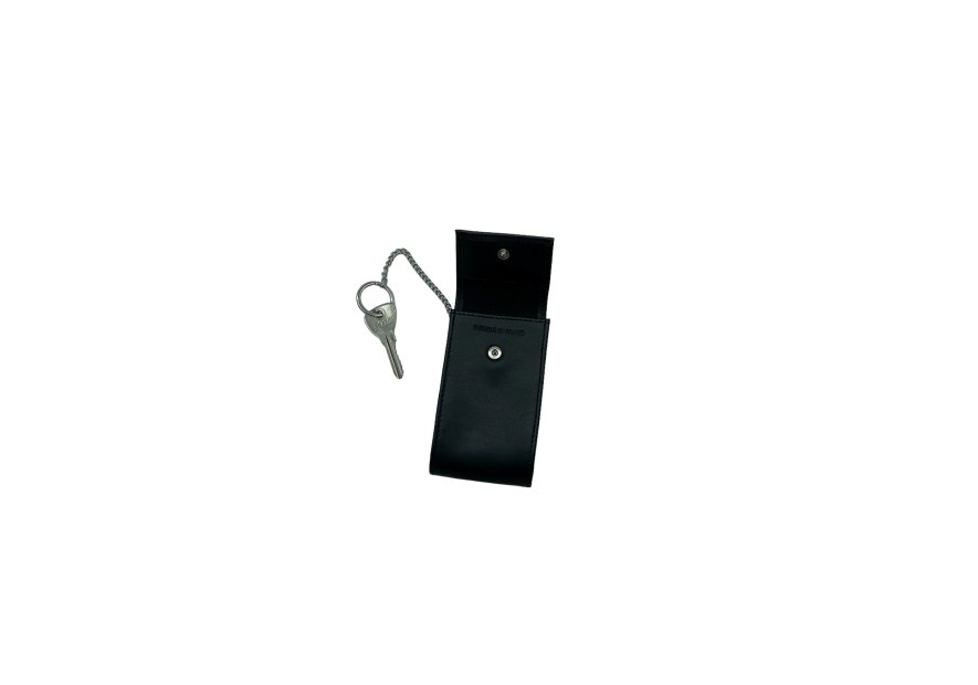 Frandi 001/23 - VEAU - NOIR etui clefs rabat etui cles
