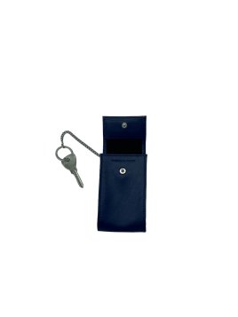 Frandi 001/23 - VEAU - BLEU ZAFFIR etui clefs rabat etui cles