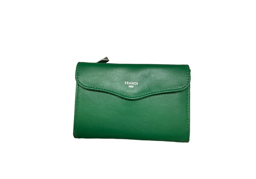 Frandi 591/23 RFID - VEAU - VERT FÔRET frandi - veau - portefeuille femme pmpb