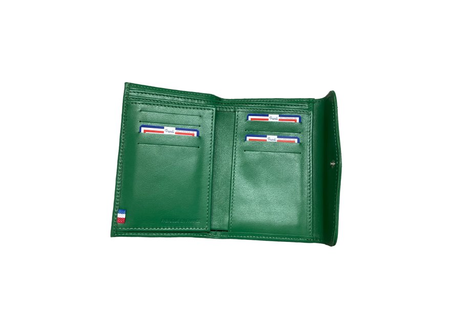 Frandi 591/23 RFID - VEAU - VERT FÔRET frandi - veau - portefeuille femme pmpb