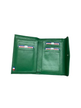 Frandi 591/23 RFID - VEAU - VERT FÔRET frandi - veau - portefeuille femme pmpb