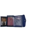 Frandi 591/23 RFID - VEAU - BLEU ZAFFIR frandi - veau - portefeuille femme pmpb