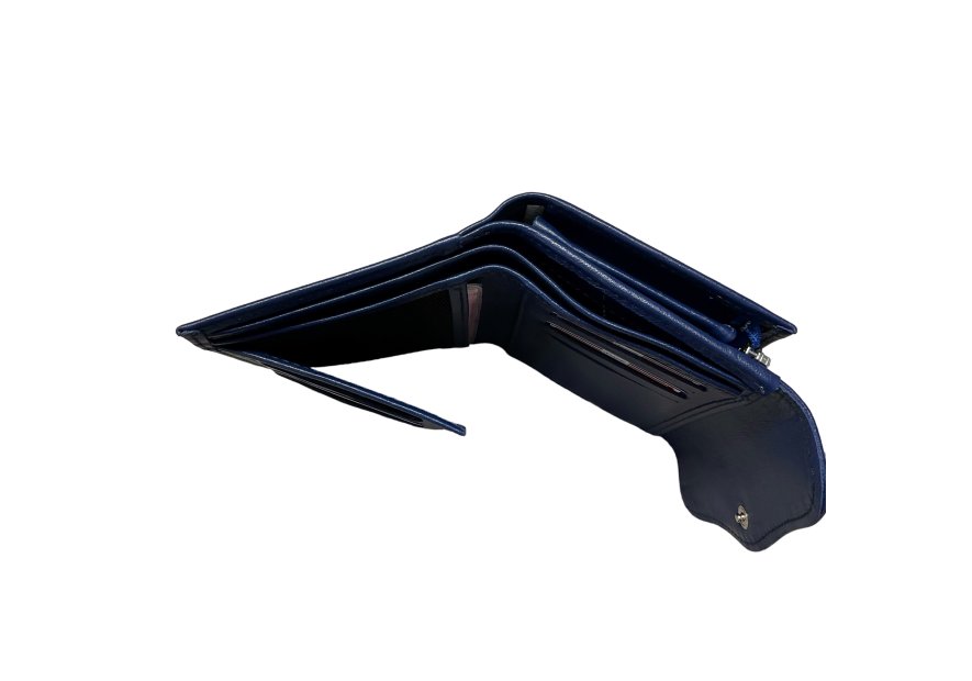 Frandi 591/23 RFID - VEAU - BLEU ZAFFIR frandi - veau - portefeuille femme pmpb