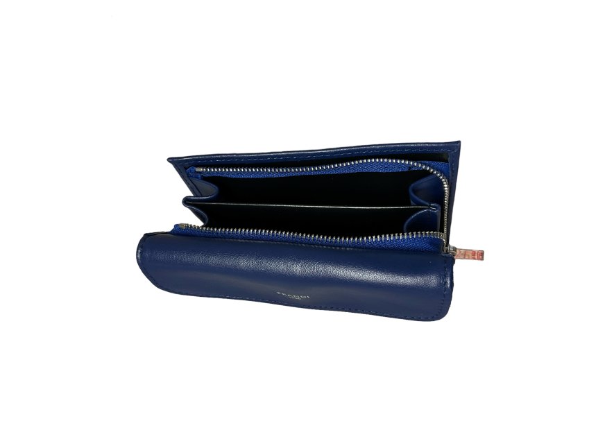 Frandi 591/23 RFID - VEAU - BLEU ZAFFIR frandi - veau - portefeuille femme pmpb