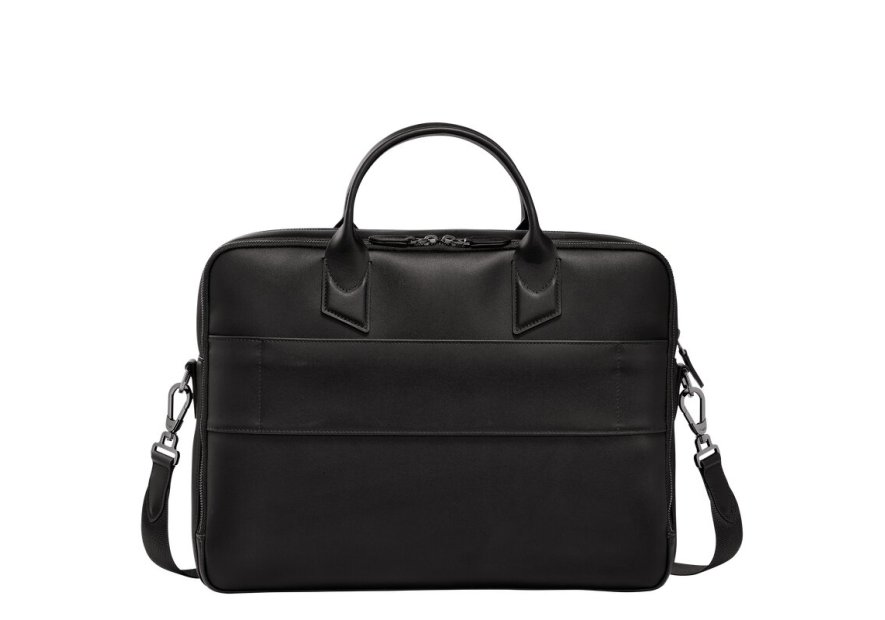 Longchamp 20048/HCM - CUIR DE VACHETTE - N longchamp - longchamp sur seine - porte documents Sac business