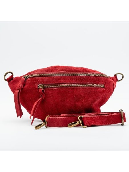 doris BANANE CLASSIQUE DAI - CUIR DE V doris- daim- banane Sacs à mains