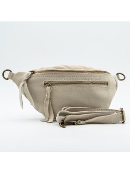 doris BANANE CLASSIQUE DAI - CUIR DE V doris- daim- banane Sacs à mains