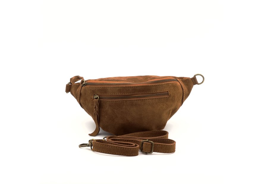 doris BANANE CLASSIQUE DAI - CUIR DE V doris- daim- banane Sacs à mains