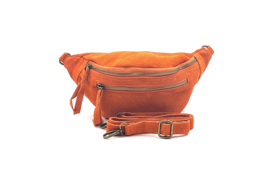 doris BANANE CLASSIQUE DAI - CUIR DE V doris- daim- banane Sacs à mains