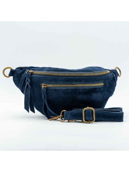 doris BANANE CLASSIQUE DAI - CUIR DE V doris- daim- banane Sacs à mains