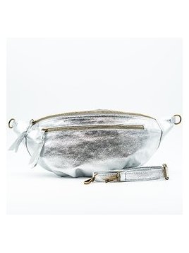 doris BANANE XL IRISÉ - CUIR DE VACHET doris- irisé- banane Sacs à mains