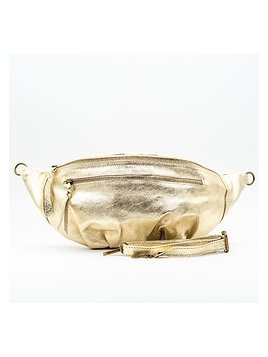 doris BANANE XL IRISÉ - CUIR DE VACHET doris- irisé- banane Sacs à mains