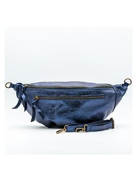 doris BANANE XL IRISÉ - CUIR DE VACHET doris- irisé- banane Sacs à mains