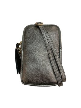 doris POCHETTE PORTABLE - CUIR DE VACH doris- irisé- pochette portable Sacs à mains