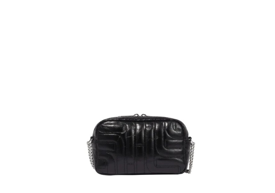 Lancel A12955 - CUIR DE VACHETTE - NOIR lancel-midi minuit-camera bag Sacs à mains