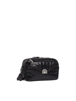 Lancel A12955 - CUIR DE VACHETTE - NOIR lancel-midi minuit-camera bag Sacs à mains