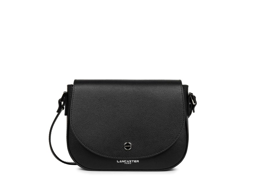 Lancaster 480-009 - CUIR DE VACHETTE - NOI sac rabat lancaster bao Sacs à mains