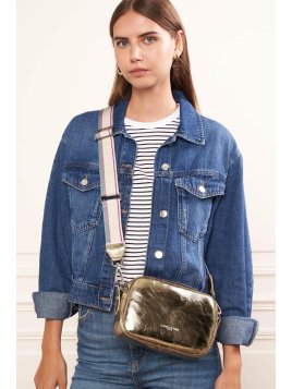 Lancaster 480-041 - CUIR DE VACHETTE - OR lancaster- fashion firenze- Sacs à mains