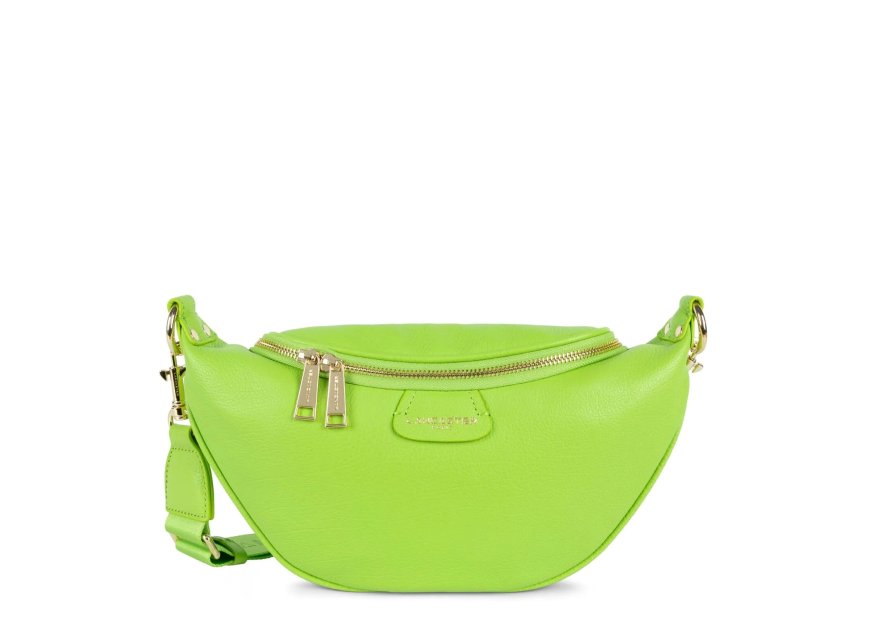 Lancaster 529-85 - CUIR DE VACHETTE - VERT sac banane l dune Sacs à mains