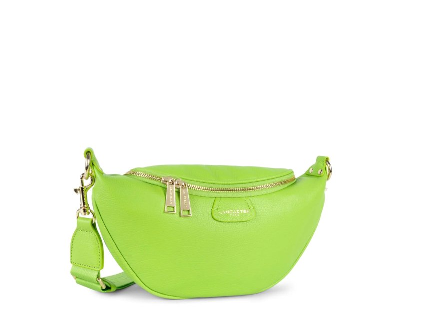 Lancaster 529-85 - CUIR DE VACHETTE - VERT sac banane l dune Sacs à mains