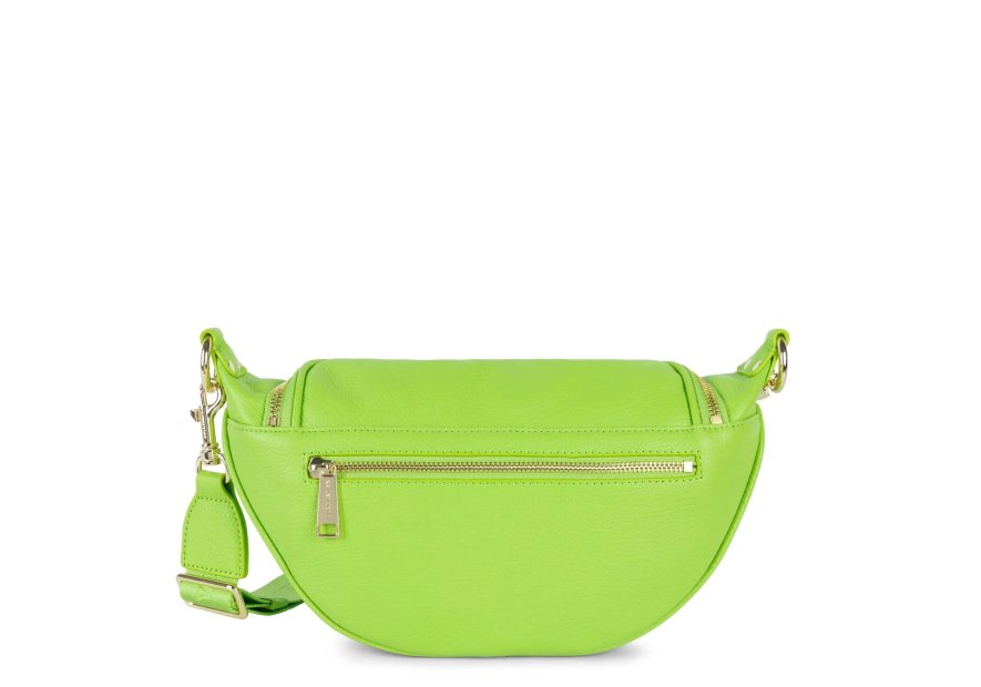 Lancaster 529-85 - CUIR DE VACHETTE - VERT sac banane l dune Sacs à mains