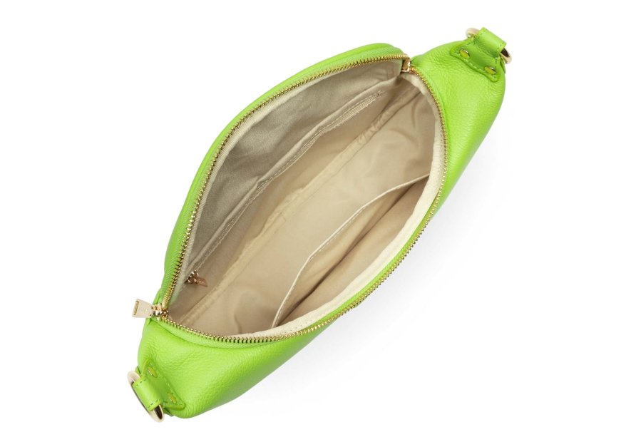 Lancaster 529-85 - CUIR DE VACHETTE - VERT sac banane l dune Sacs à mains