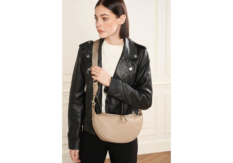 Lancaster 529-85 - CUIR DE VACHETTE - BEIG sac banane l dune Sacs à mains