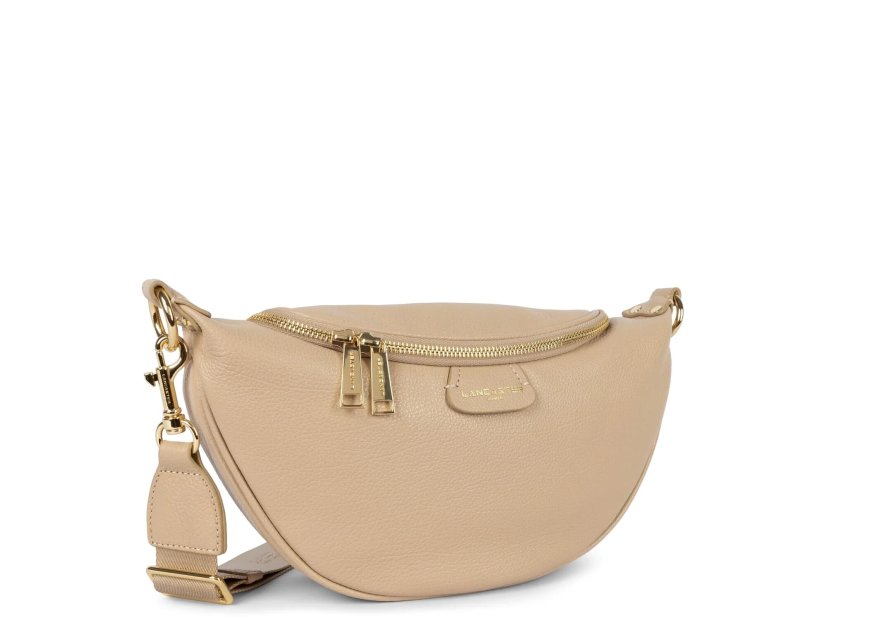 Lancaster 529-85 - CUIR DE VACHETTE - BEIG sac banane l dune Sacs à mains