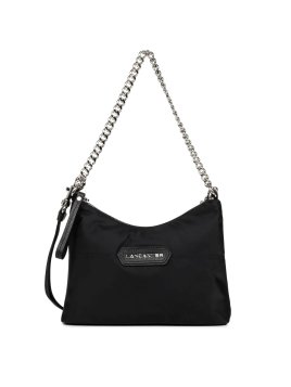 Lancaster 510-67 - NYLON/POLYAMIDE - NOIR lancaster- basic prénium - sac hobo mini Sacs à mains