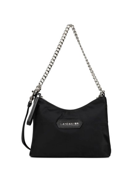 Lancaster 510-67 - NYLON/POLYAMIDE - NOIR lancaster- basic prénium - sac hobo mini Sacs à mains