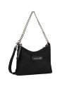 Lancaster 510-67 - NYLON/POLYAMIDE - NOIR lancaster- basic prénium - sac hobo mini sacs-a-mains