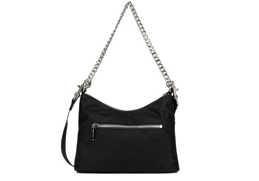 Lancaster 510-67 - NYLON/POLYAMIDE - NOIR lancaster- basic prénium - sac hobo mini Sacs à mains