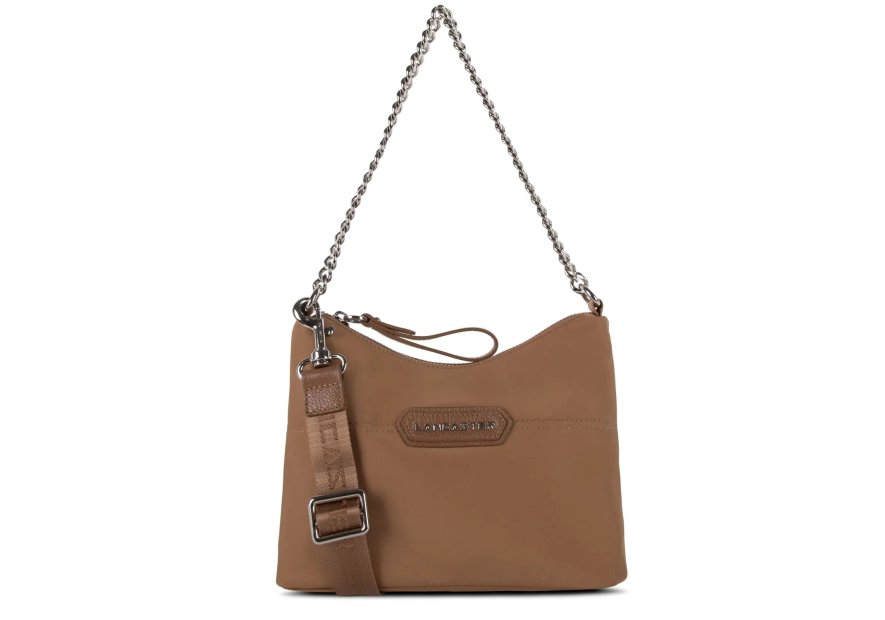 Lancaster 510-67 - NYLON/POLYAMIDE - CAMEL lancaster- basic prénium - sac hobo mini Sacs à mains