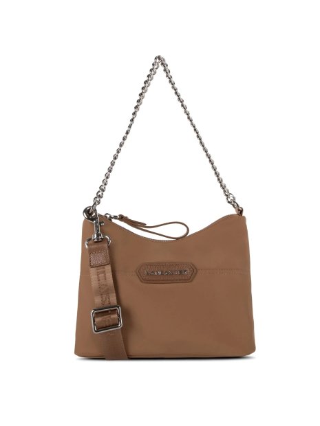 Lancaster 510-67 - NYLON/POLYAMIDE - CAMEL lancaster- basic prénium - sac hobo mini sacs-a-mains