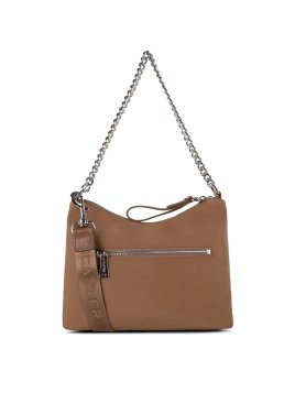 Lancaster 510-67 - NYLON/POLYAMIDE - CAMEL lancaster- basic prénium - sac hobo mini Sacs à mains