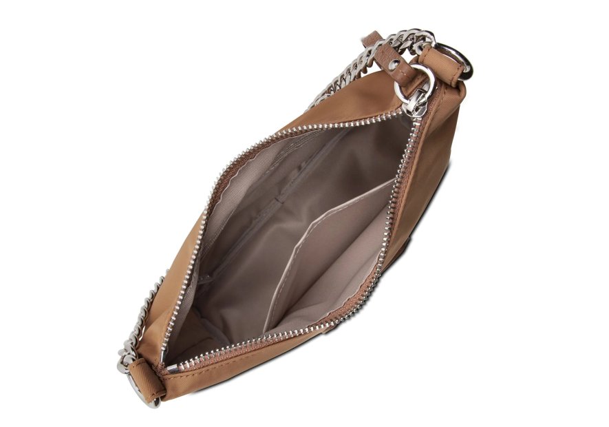 Lancaster 510-67 - NYLON/POLYAMIDE - CAMEL lancaster- basic prénium - sac hobo mini Sacs à mains