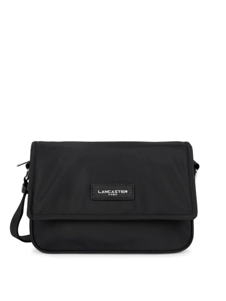 Lancaster 510-78 - NYLON/POLYAMIDE - NOIR sac gibecière bandoulière basic vita lancaster sacs-a-mains